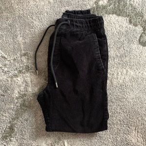 Corduroy joggers